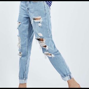 Topshop Hayden Moto Jeans